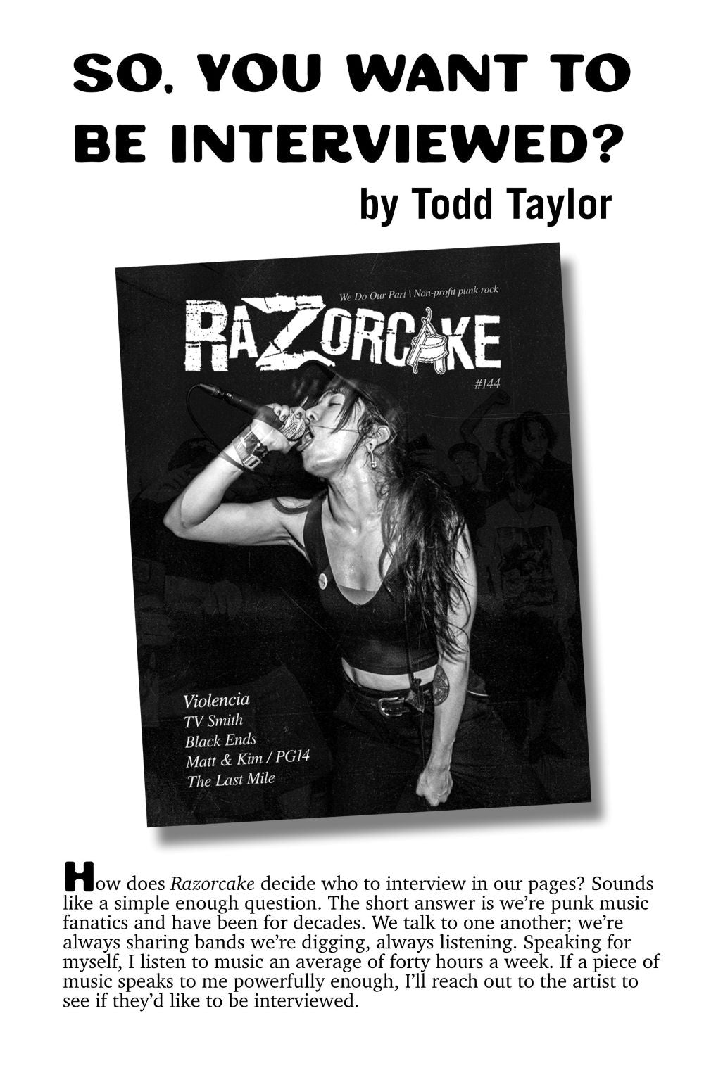 Behind the Zines #19