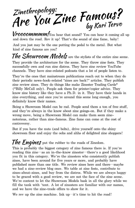 Behind the Zines #21 - PRE-ORDER!!!