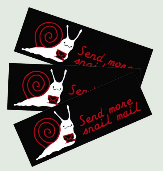 Snail Mail Sticker