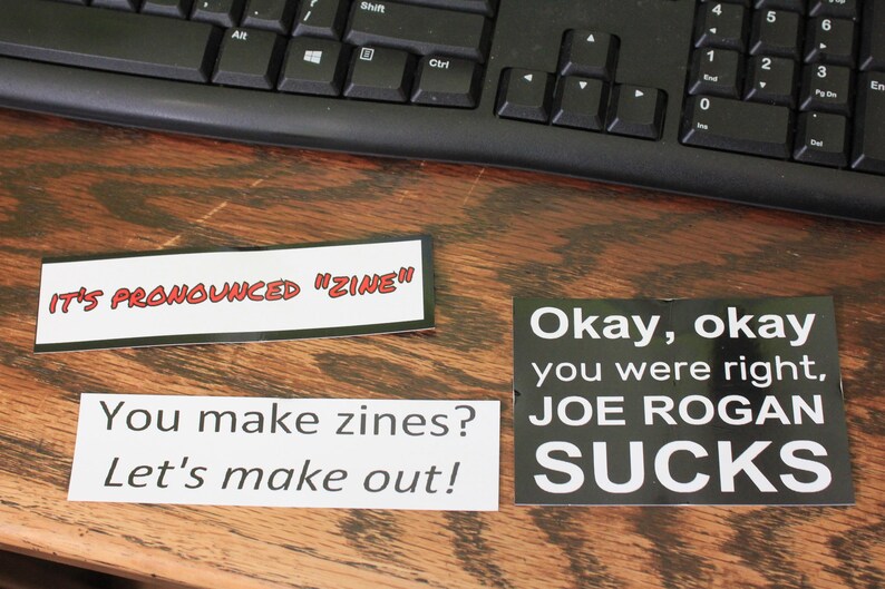 Joe Rogan Sucks (sticker)
