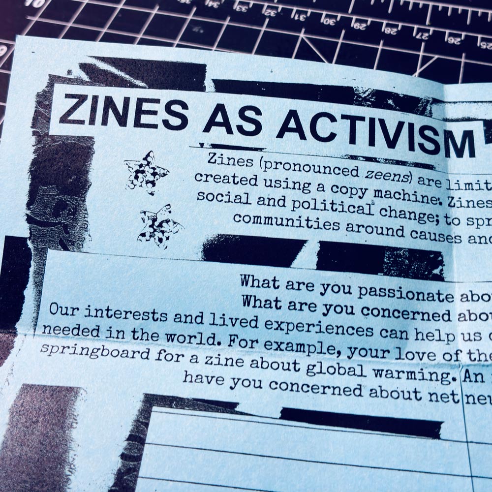 Zines as Activism