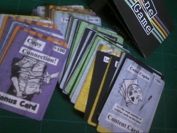 Shirts, stickers, etc.