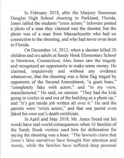 I Could've Killed Alex Jones