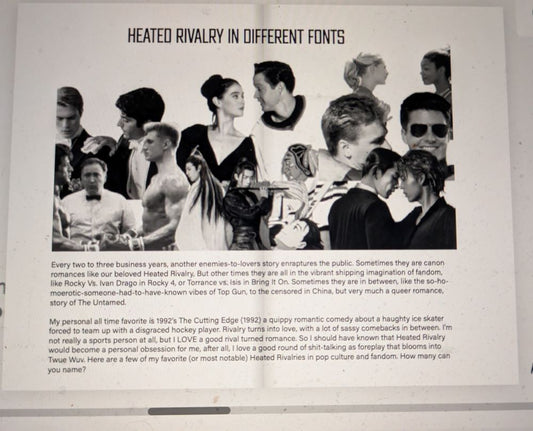Act Your Age: Heated Rivalry Special Issue