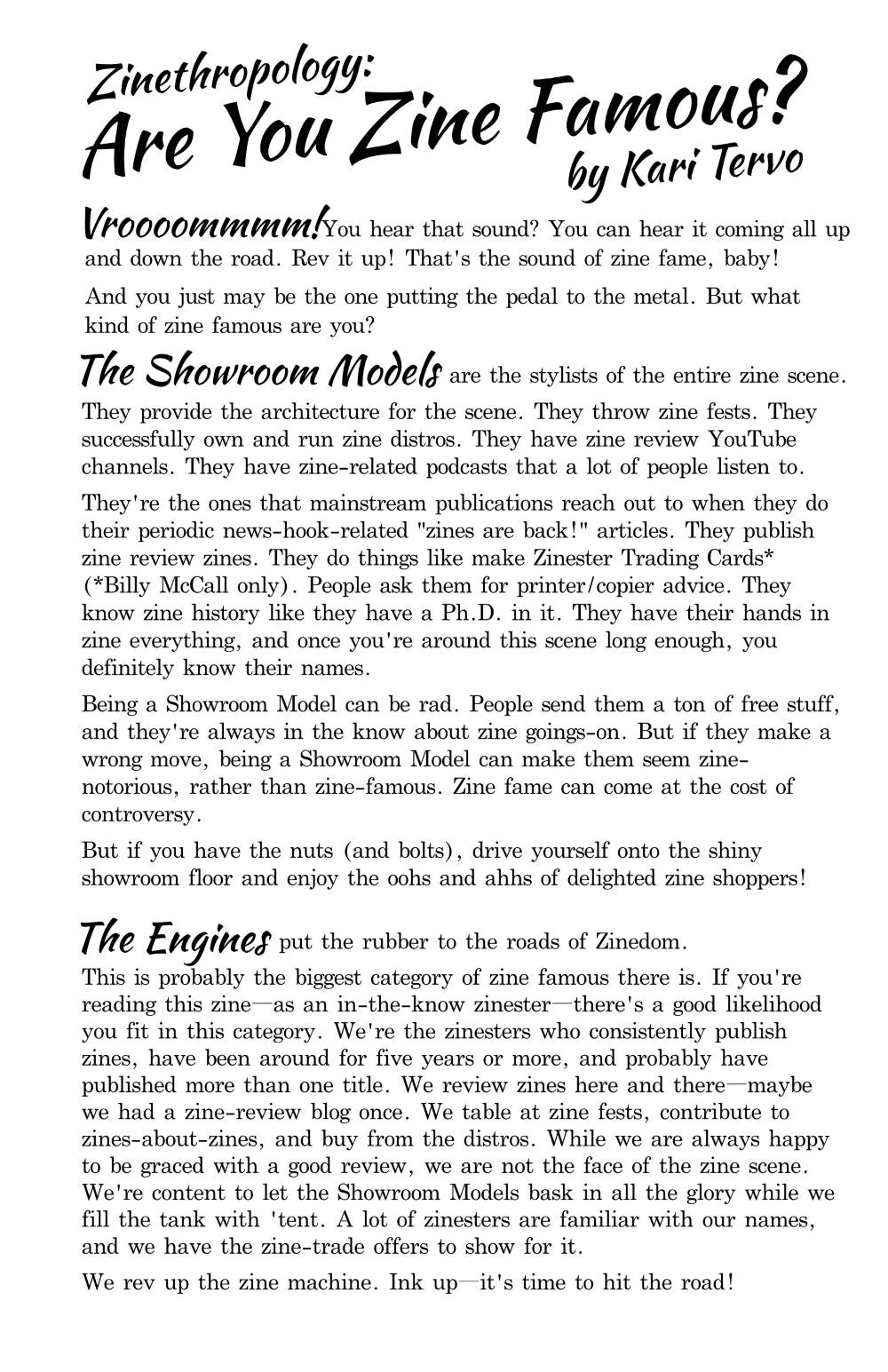 Behind the Zines #21 - PRE-ORDER!!!