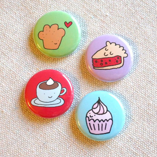 Cafe Dreams Button Set