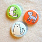 Cat Lover Button Set