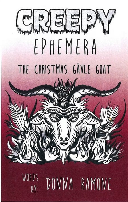 Creepy Ephemera: The Christmas Gavle Goat