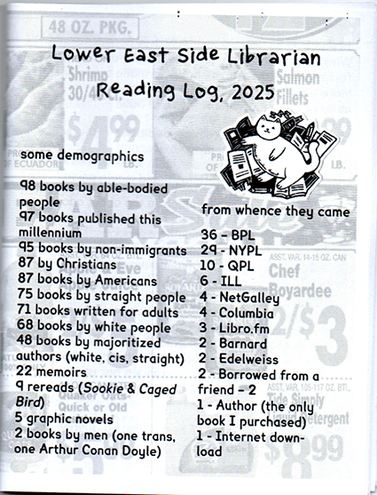 Lower East Side Librarian 2025