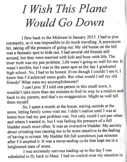 The Paruretic #3: Vacation