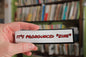 It's Pronounced "Zine" sticker