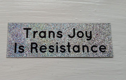 Trans Joy Sticker