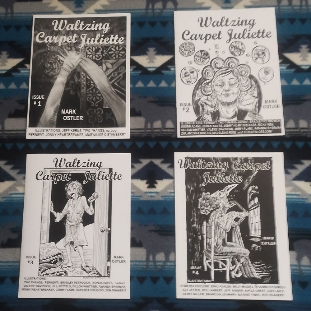 Waltzing Carpet Juliette - Set of 4 zines