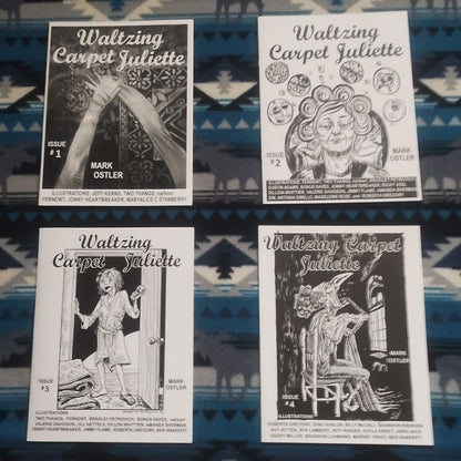 Waltzing Carpet Juliette - Set of 4 zines