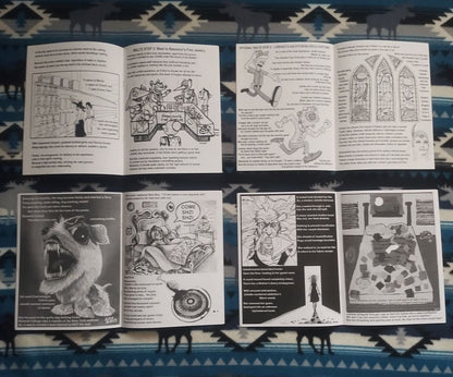 Waltzing Carpet Juliette - Set of 4 zines