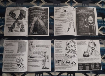 Waltzing Carpet Juliette - Set of 4 zines