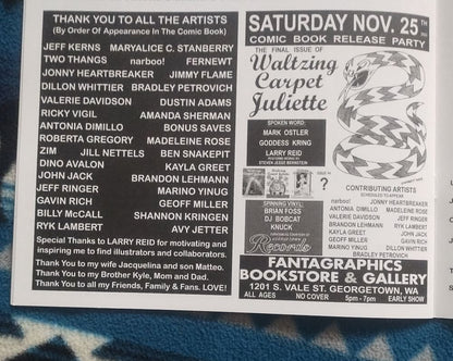 Waltzing Carpet Juliette - Set of 4 zines