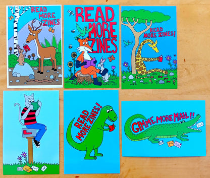 Zine Postcards
