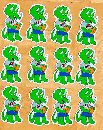 Triceratops Sticker